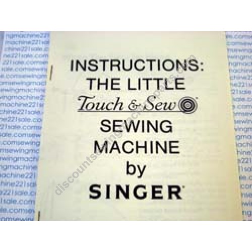 Instruction Manual, Singer - mrsewing